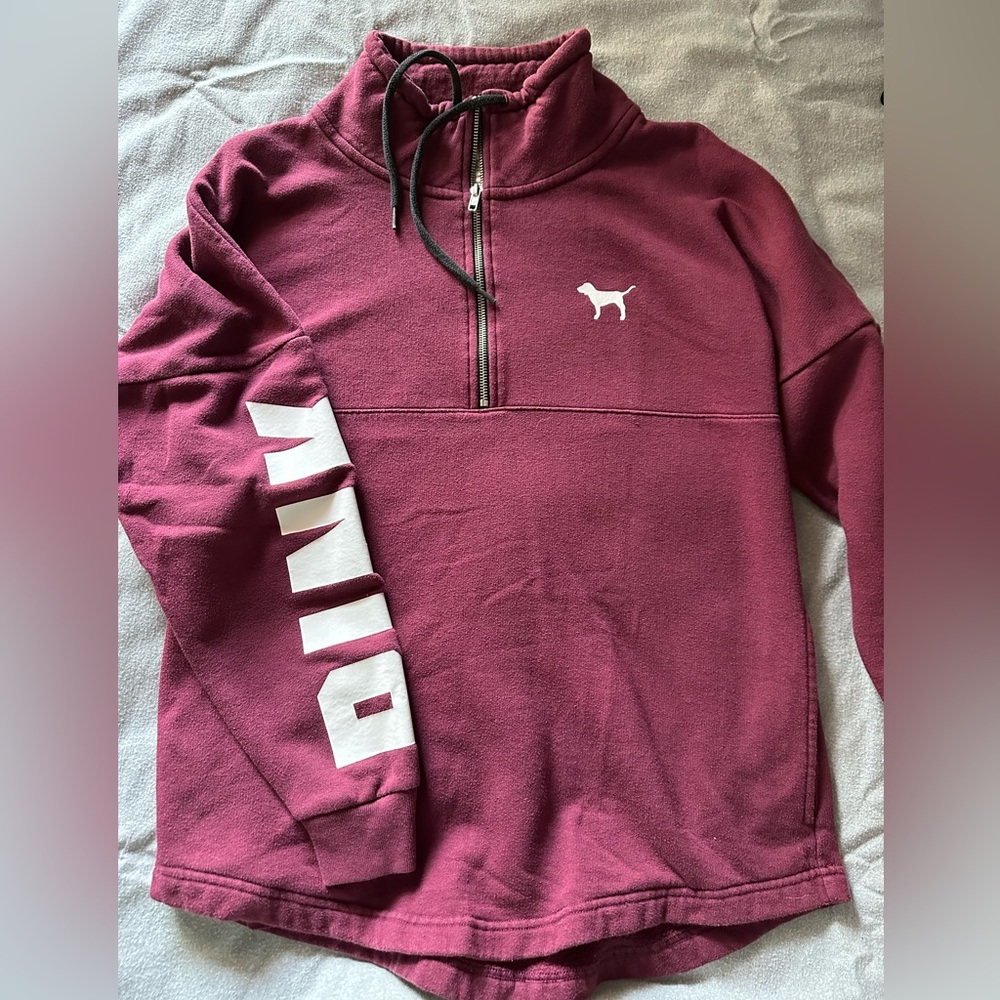 Quarter zip sweater